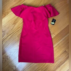 NWT Teeze Me Strapless Fuchsia Dress